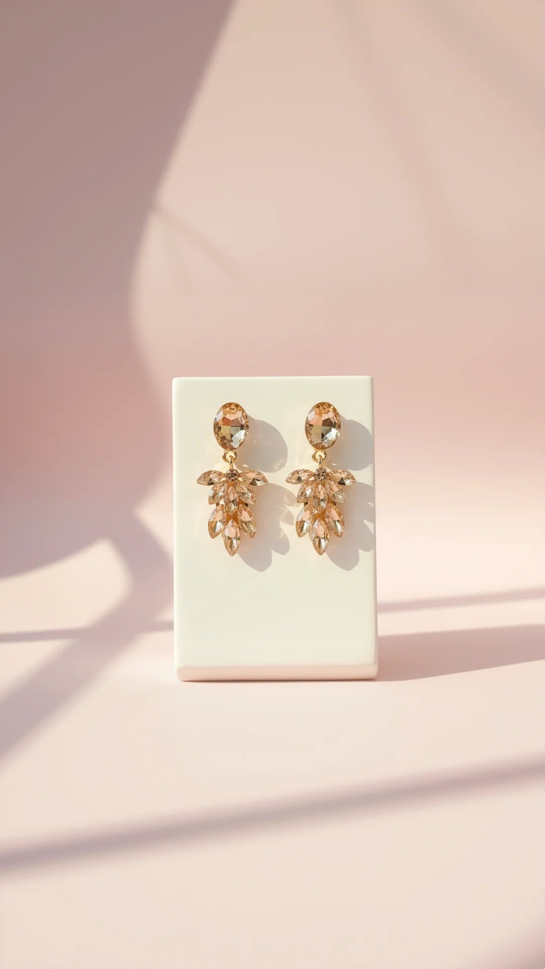 Layered Crystal Drop & Dangle Earrings