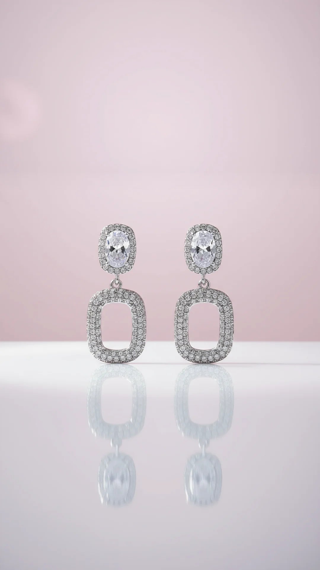 Hollow Drop & Dangle Crystal Earrings