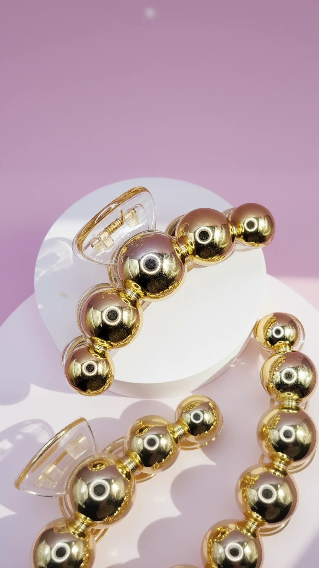 Bubble Hair Clamps Pack of 12