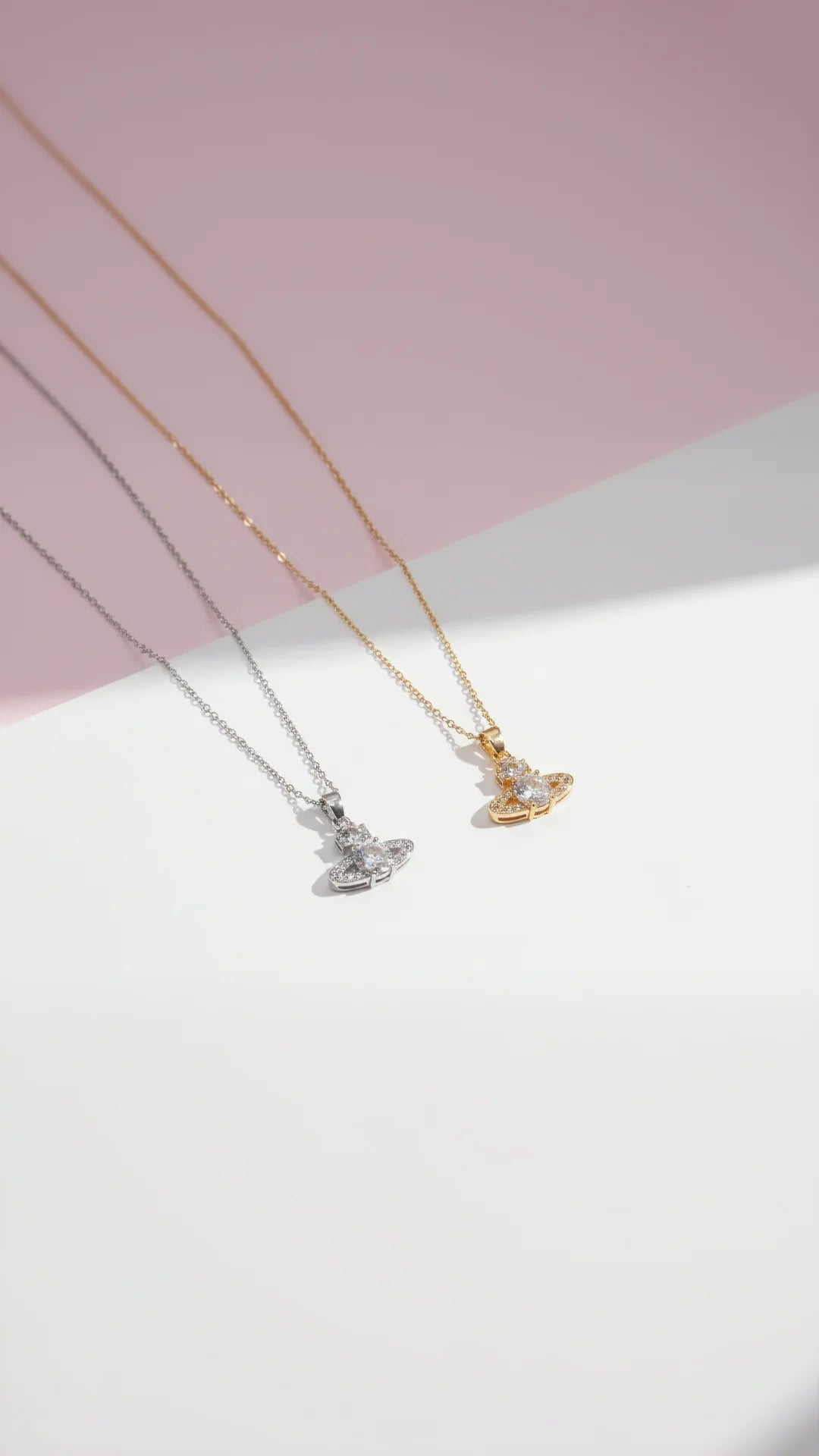 Orb Crystal Pendant Necklace