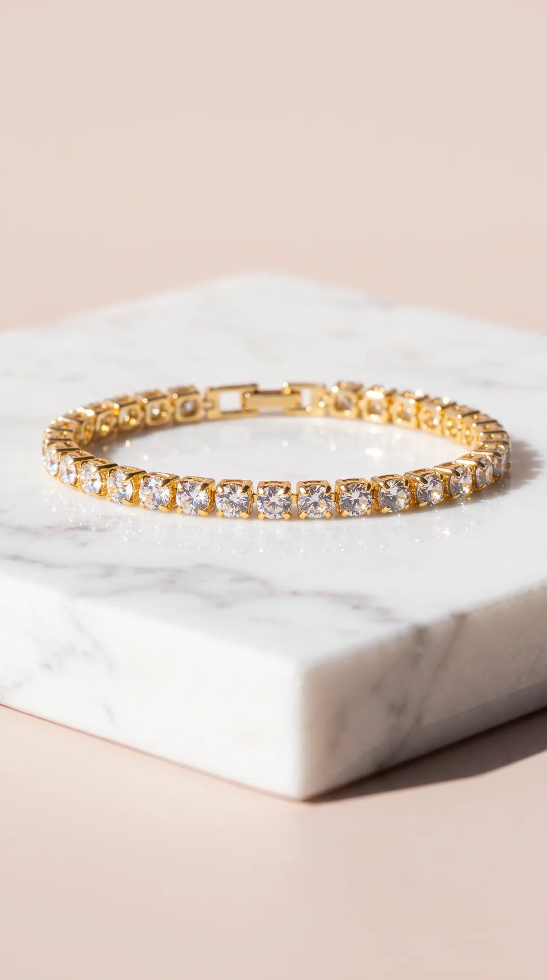 Classic Round Cubic Zirconia Tennis Bracelet