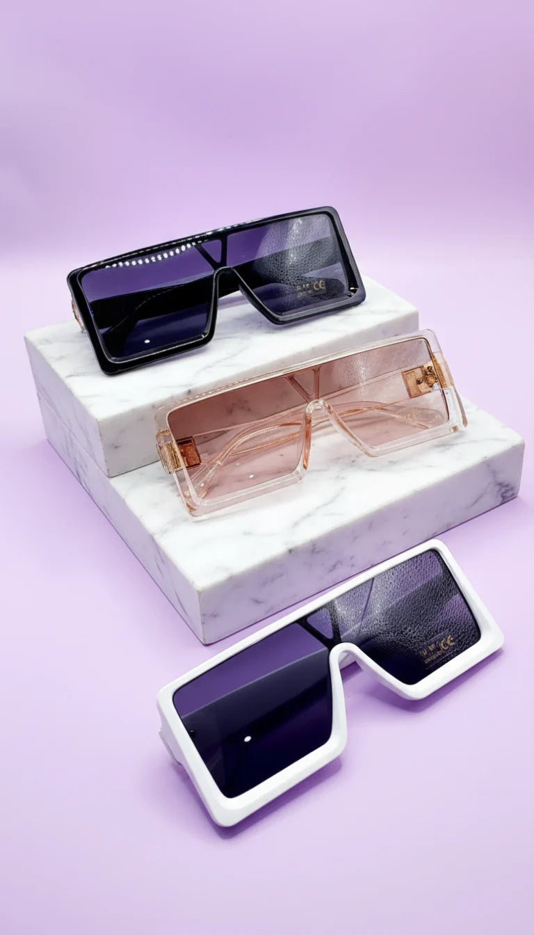 Shield Oversized Sunglasses Box of 20