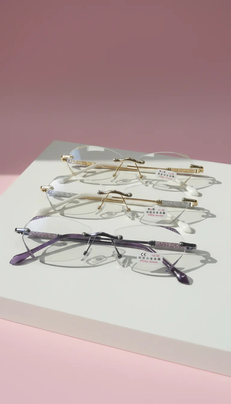 Sparkle Colour Frame Reading Glasses
