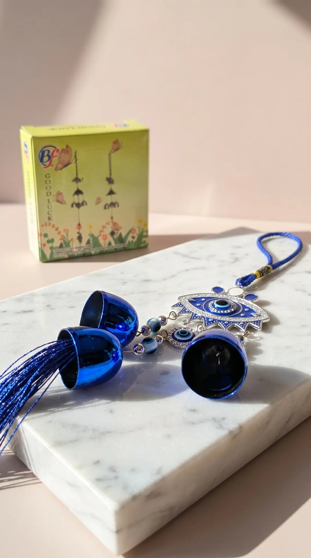 Evil Eye Tassel Wind Chime