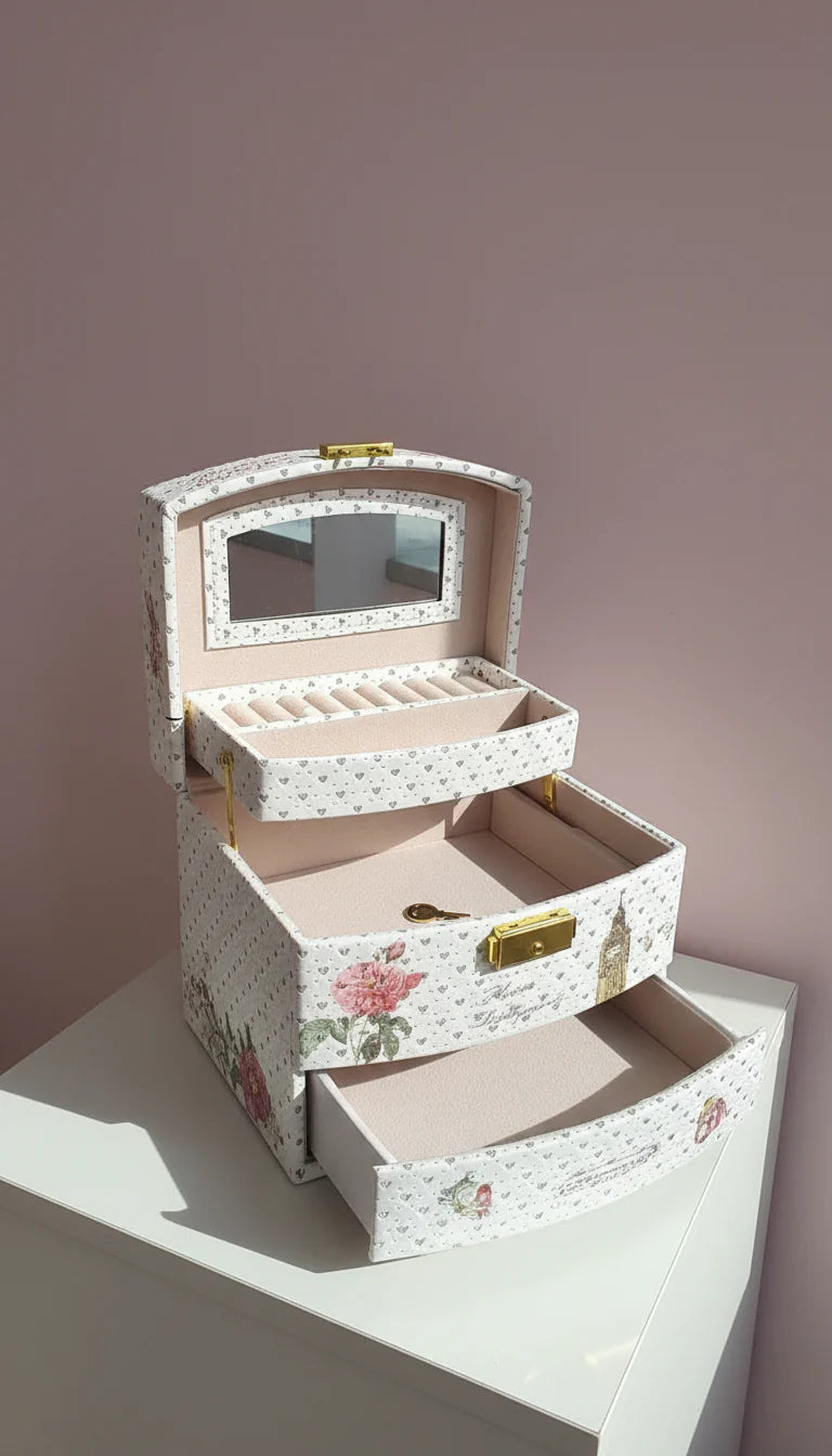 London Big Ben Sparkly Jewellery Box