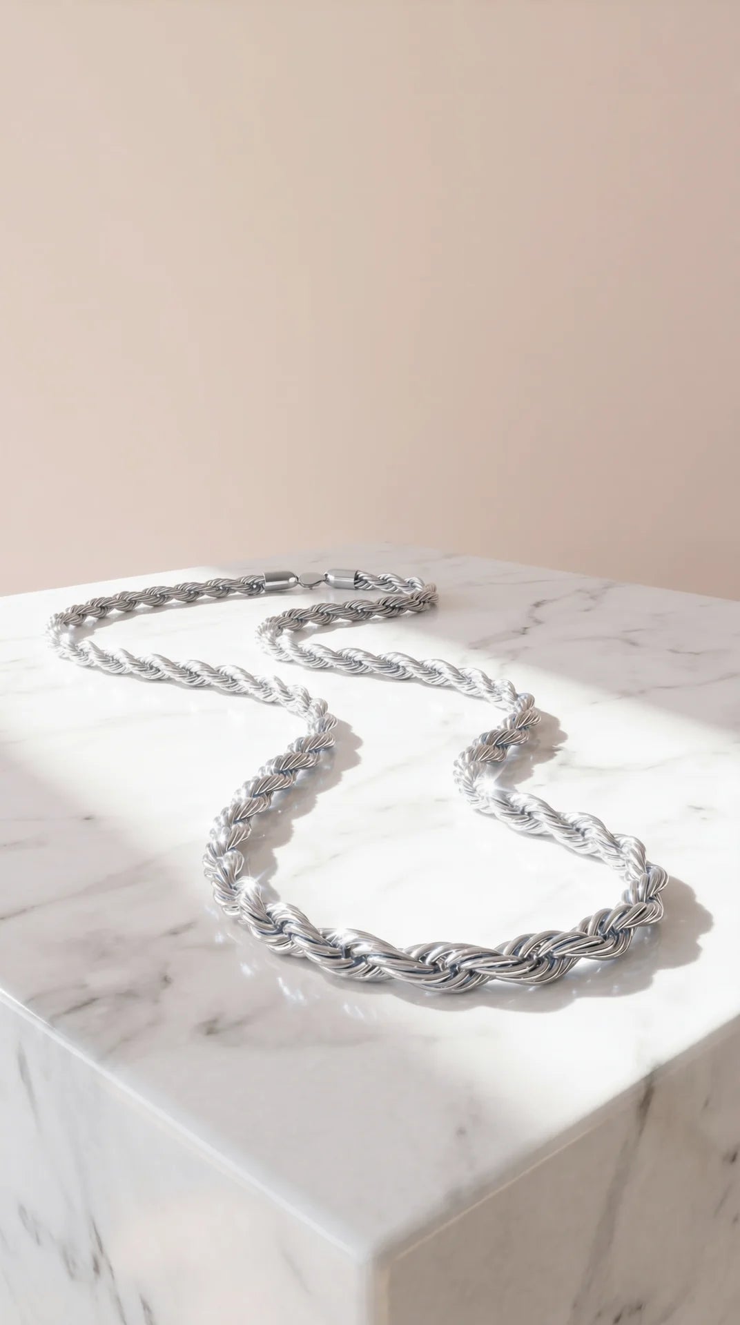 Rope Chain Gold Plated Necklace Chain