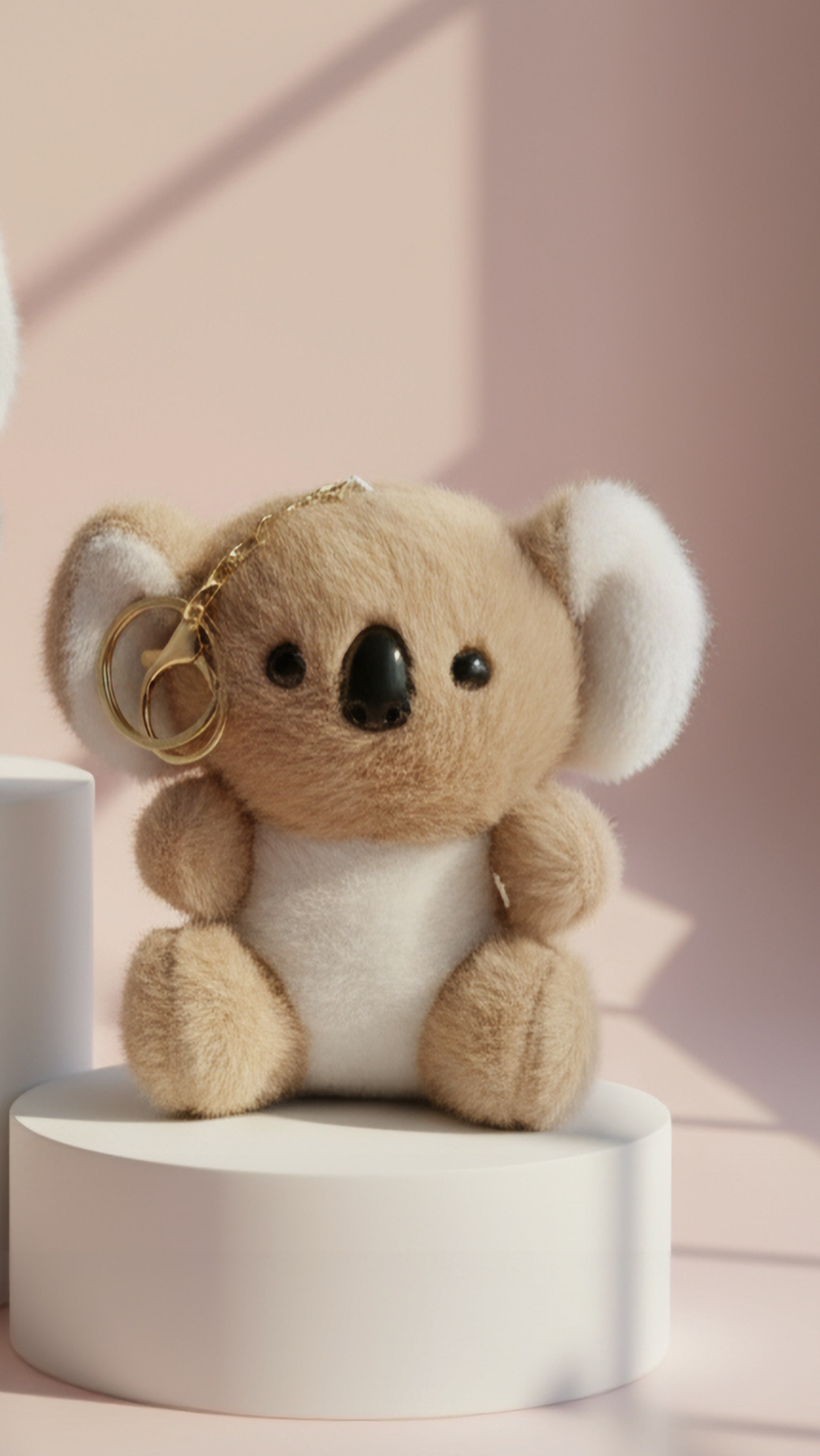 Plush Koala Key Ring & Bag Charm
