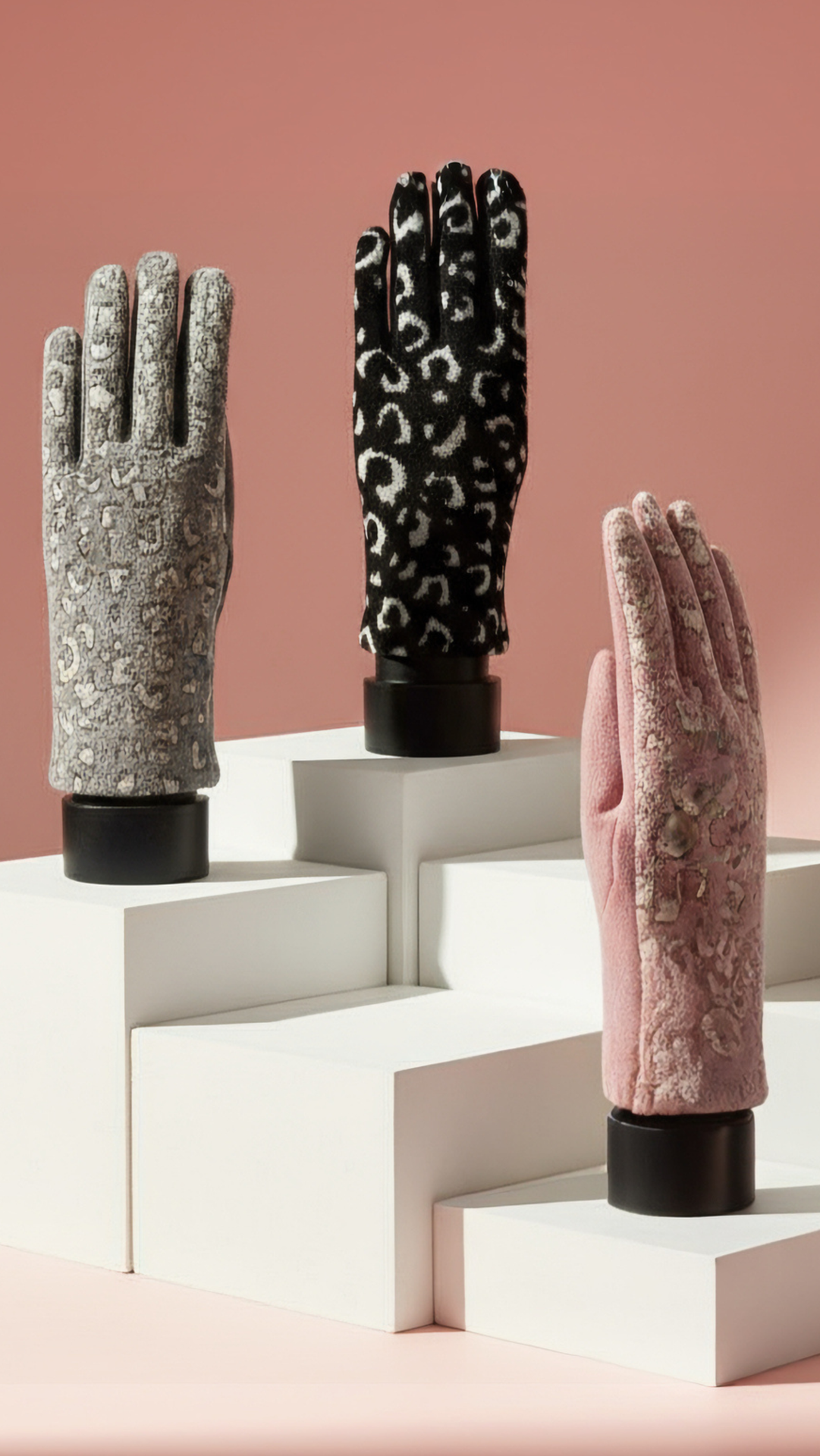 Leopard Gloves Pack of 12