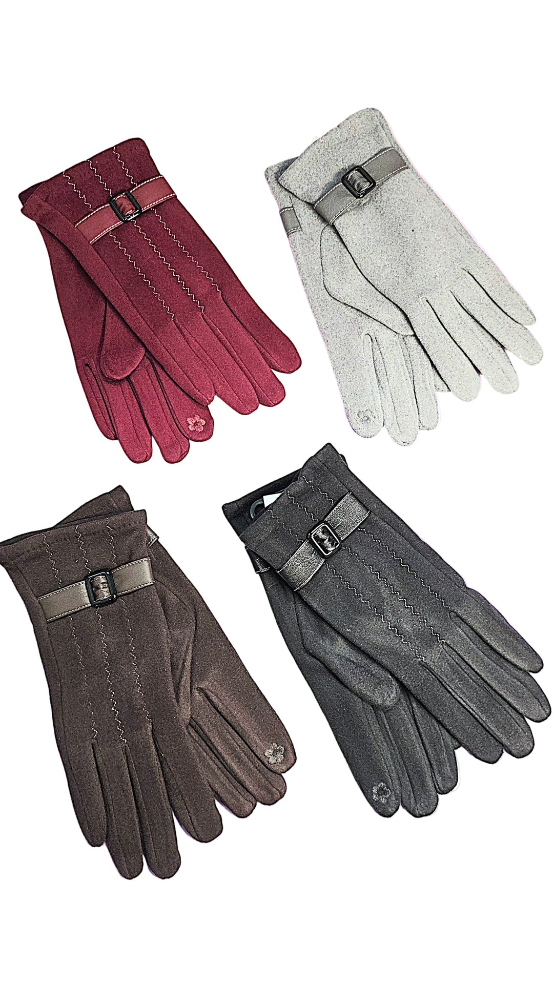 Suede Gloves Pack of 12