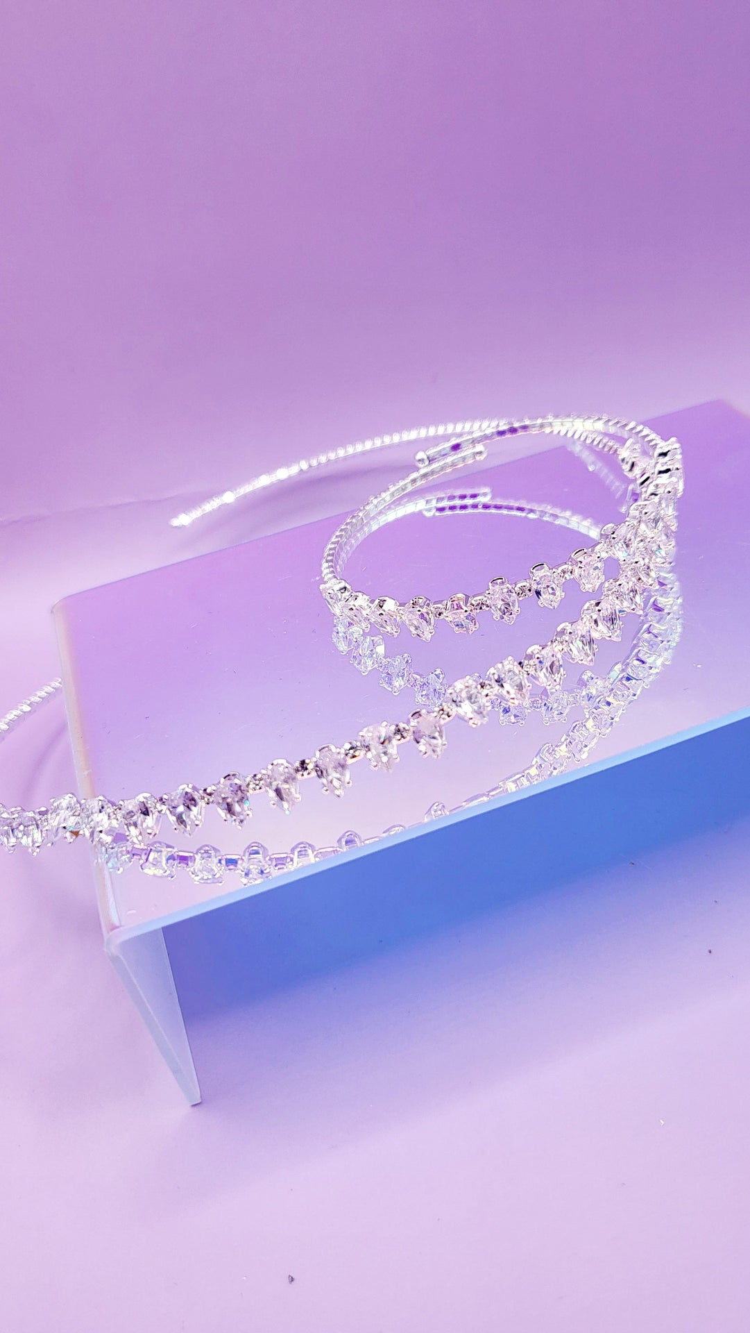Halo Crystal Duo Choker & Cuff
