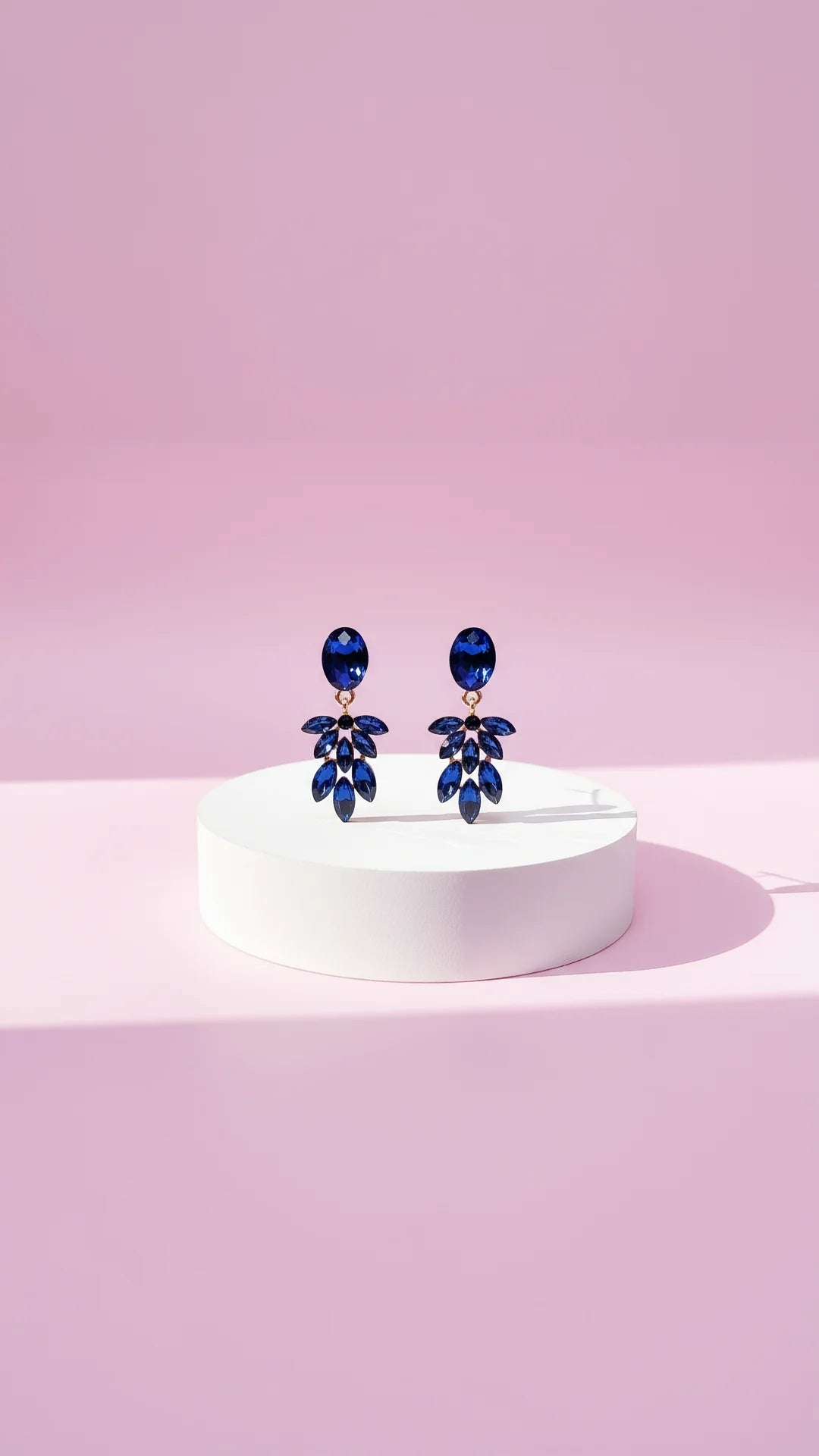 Layered Crystal Drop & Dangle Earrings