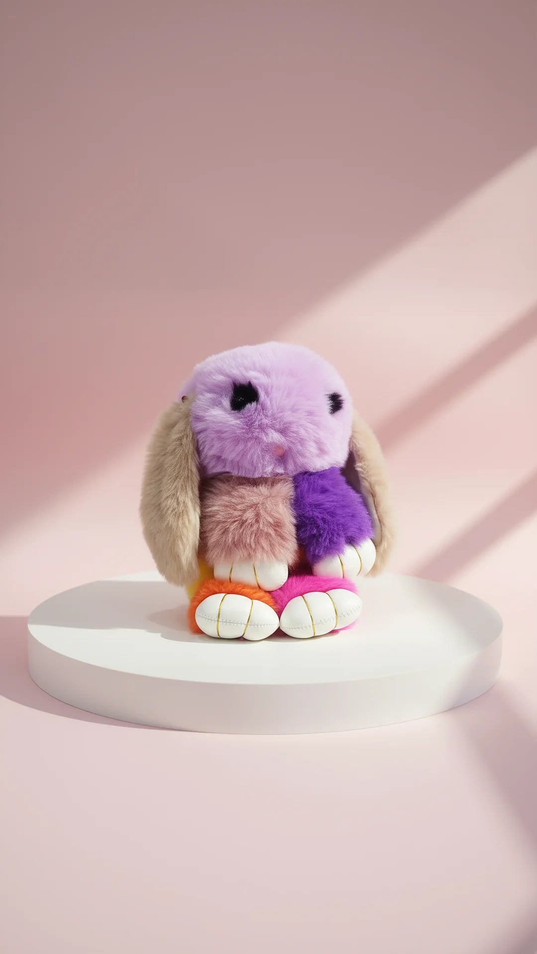 Deluxe Faux Fur Bunny Rabbit Backpack – Soft Plush Handbag