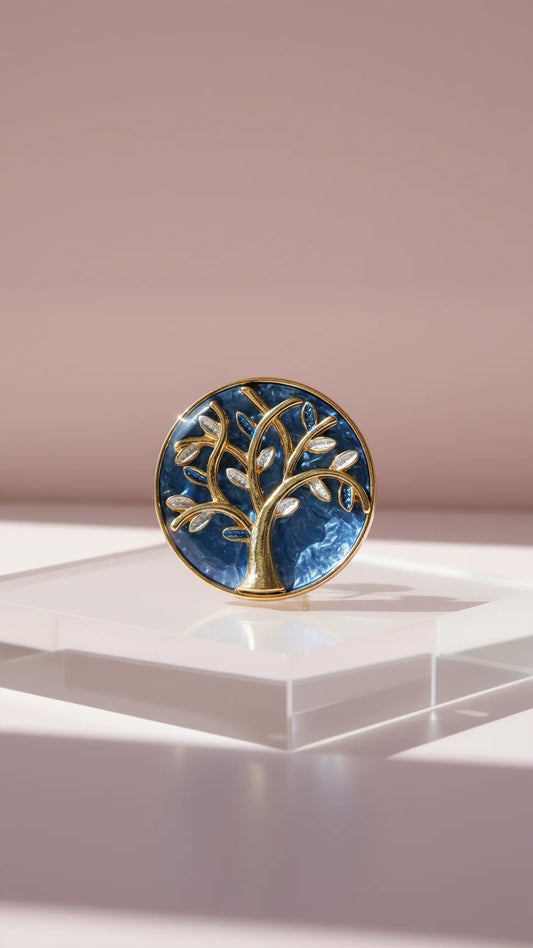 Tree Of Life Magnetic Brooch
