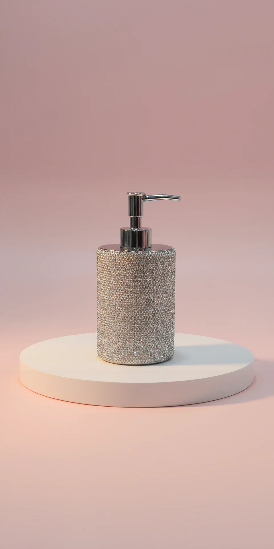 Crystal Encrusted Luxury Soap & Lotion Pump Dispenser