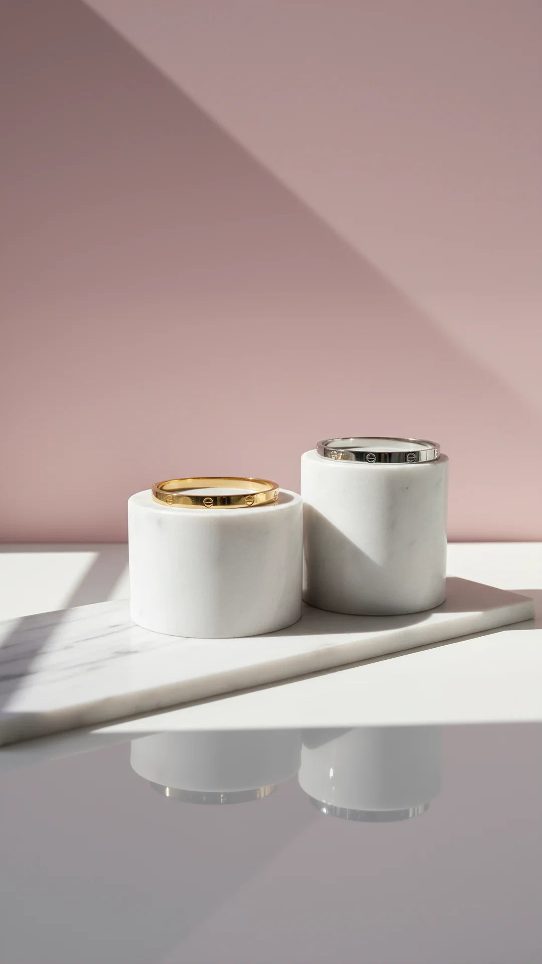 Stainless Steel Love Stacking Bangle