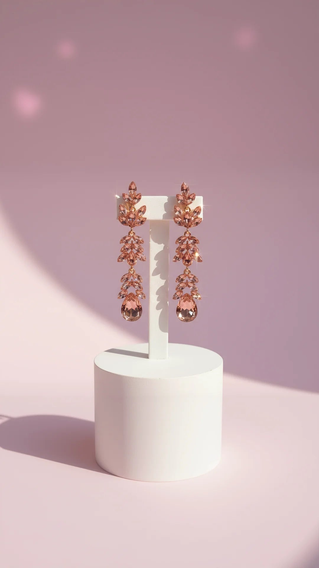 Layered Crystal Drop & Dangle Earrings