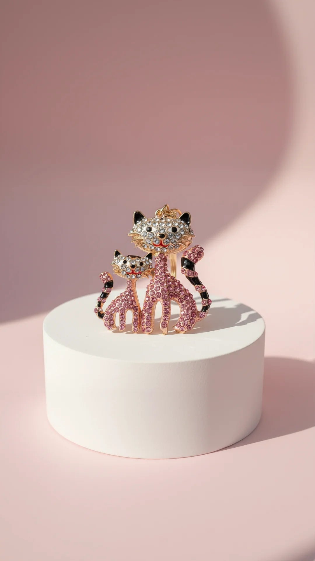 Cat & Kitten Key Ring & Bag Charm