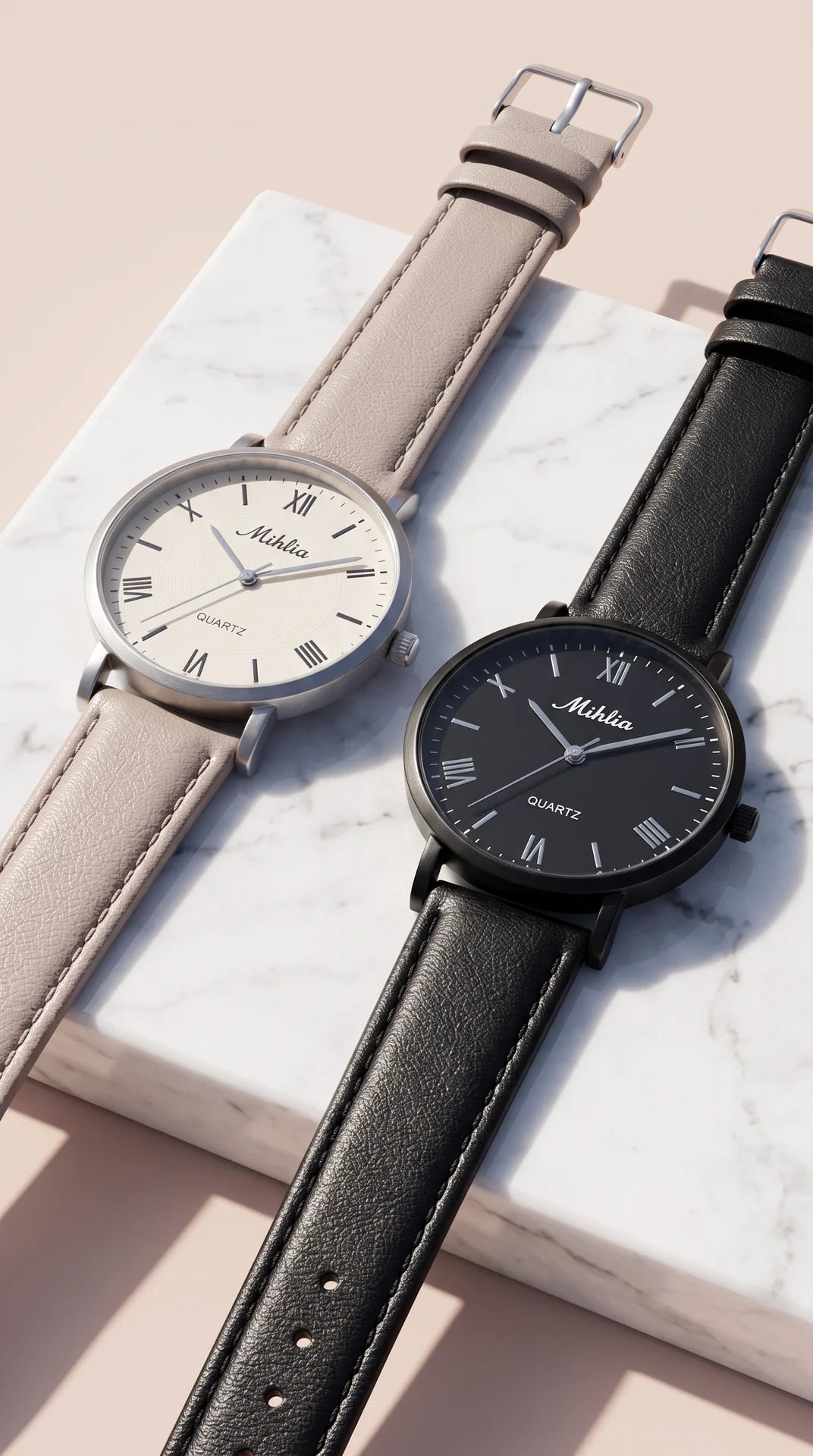 Classic Minimalist Strap Watch