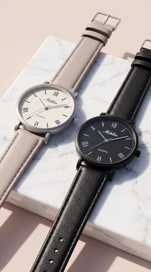Classic Minimalist Strap Watch