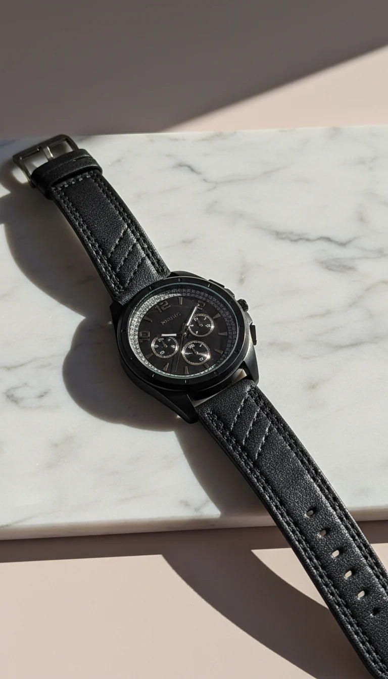 Obsidian Chronograph Watch