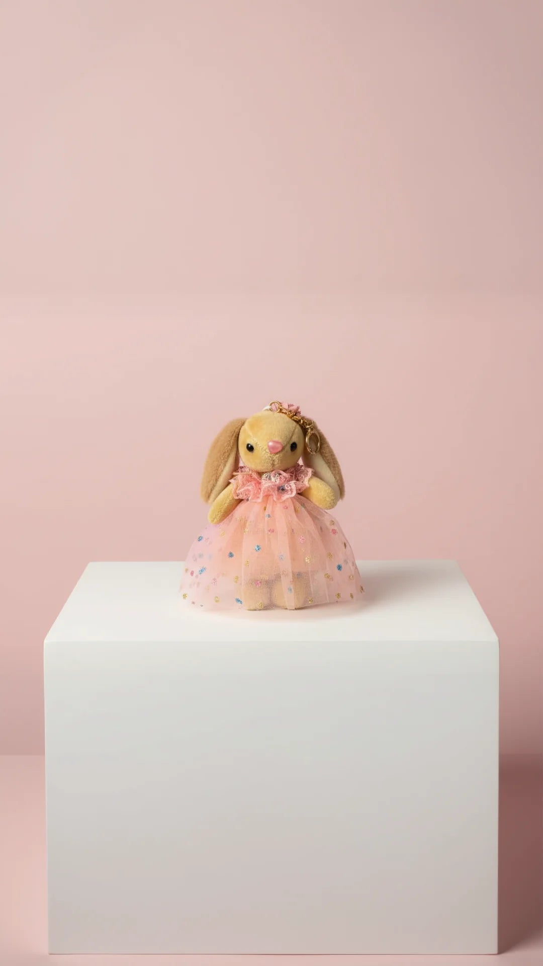 Softie Squad Bunny Rabbit Key Ring & Bag Charm