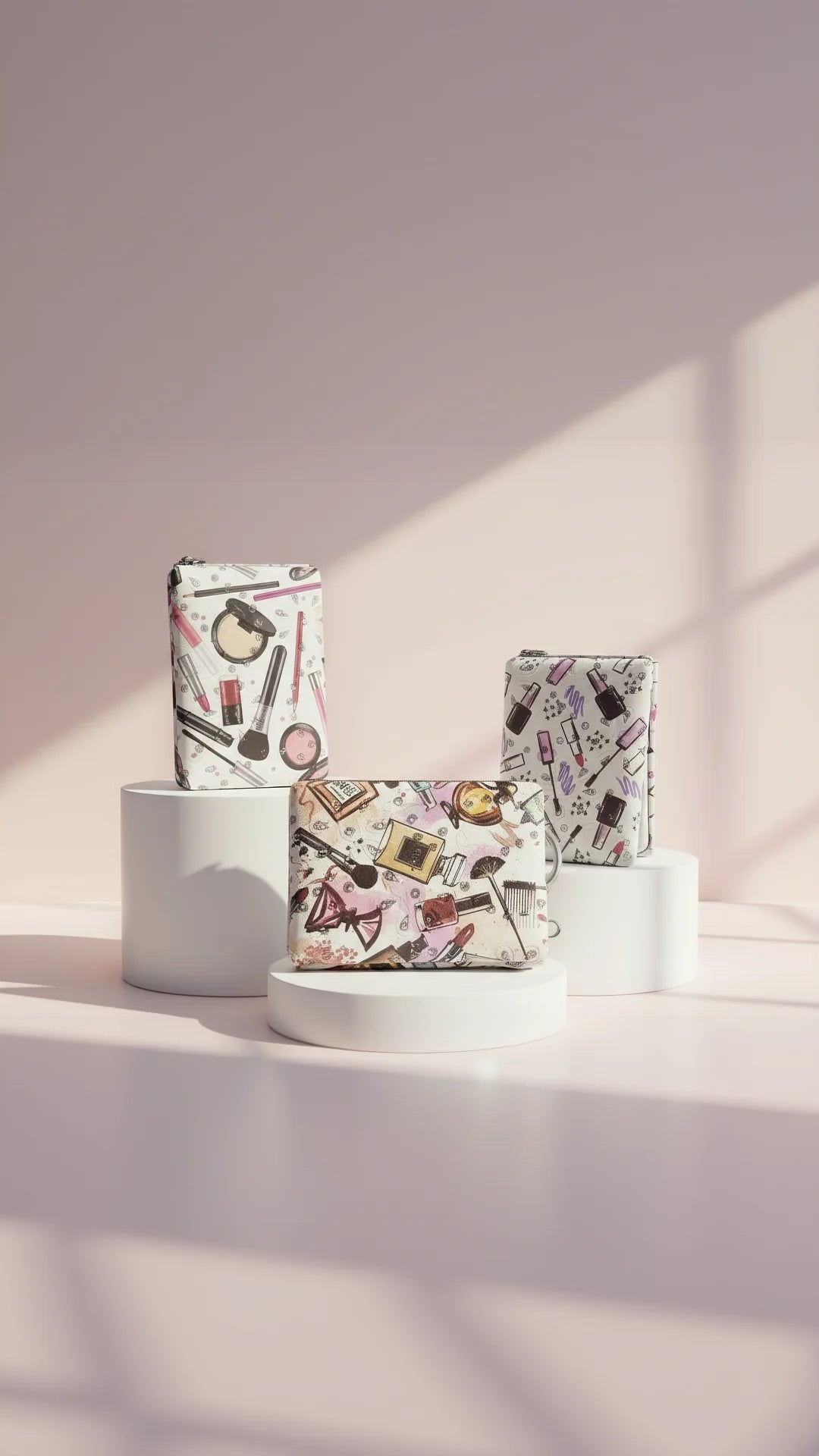 Beauty & Cosmetics Sparkly Compact Mirrors Pack of 12