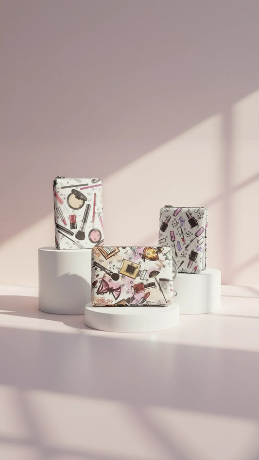 Beauty & Cosmetics Sparkly Compact Mirrors Pack of 12