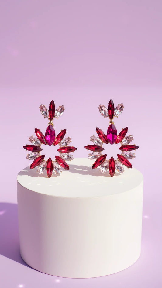 Starburst Crystal Drop & Dangle Earrings