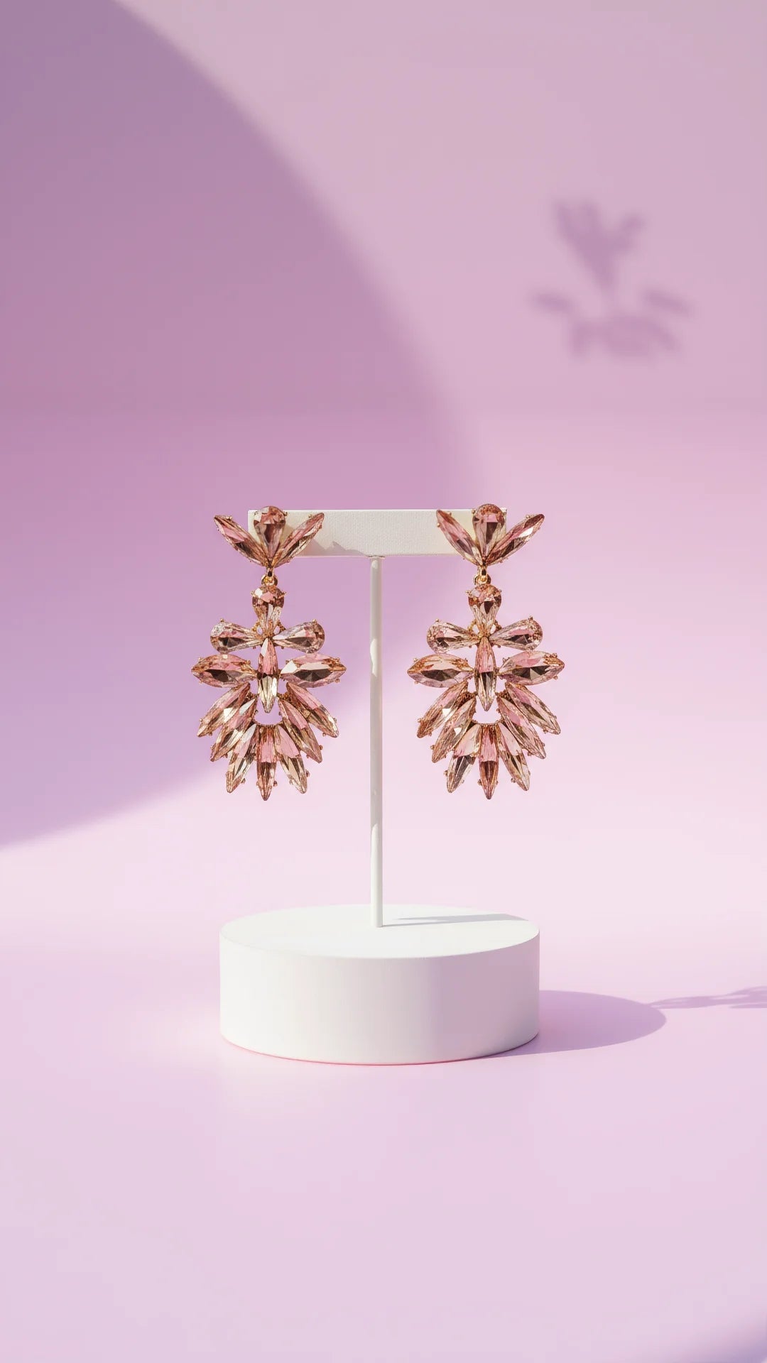 Teardrop Crystal Drop & Dangle Earrings