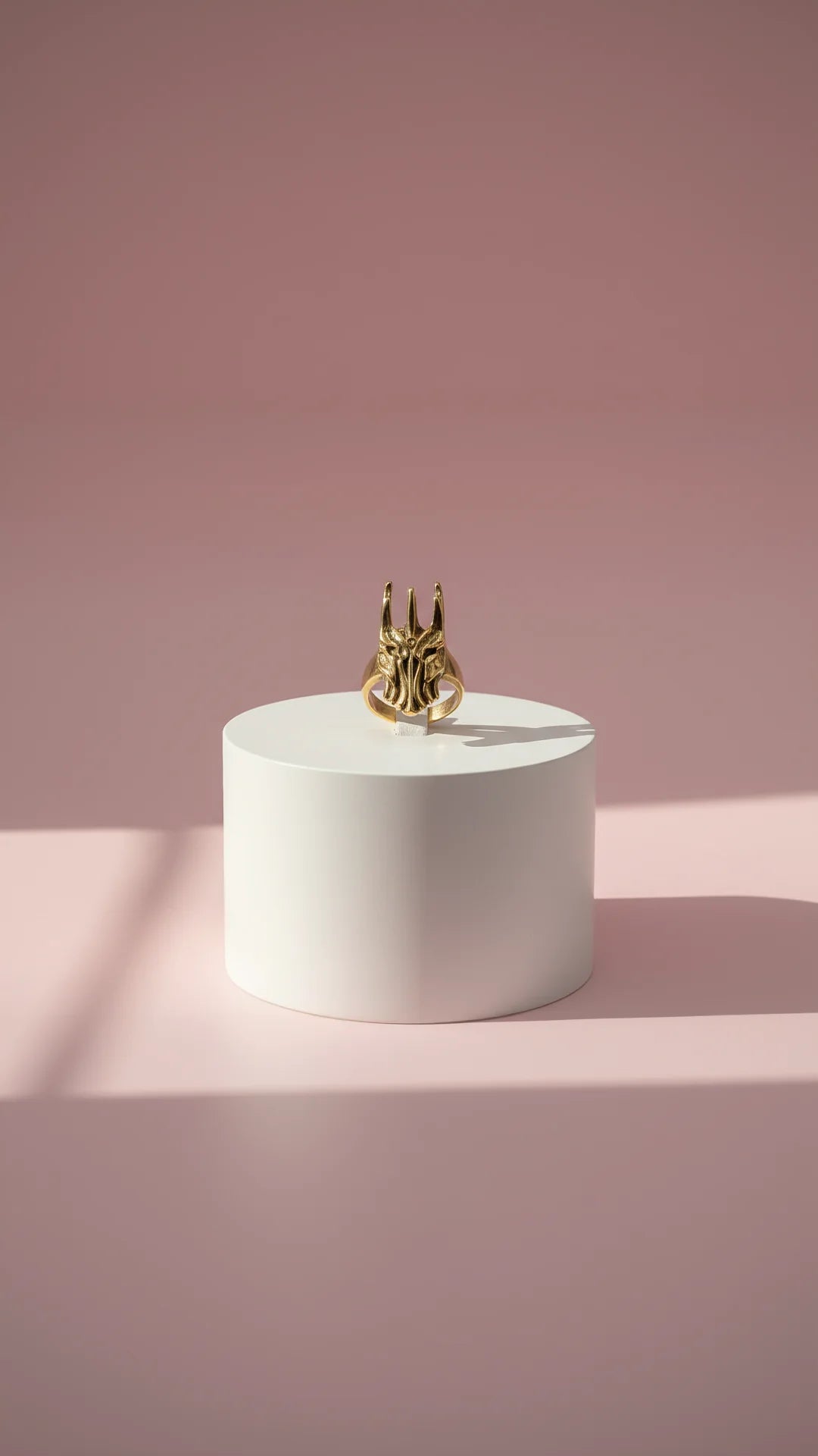 Waterproof Stainless Steel Helm Of Sauron Men's Biker Ring