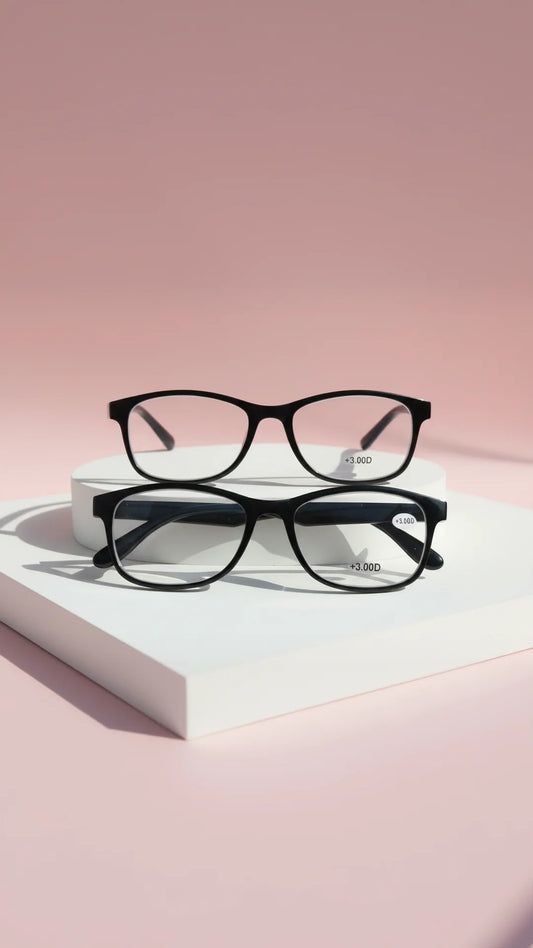 Oval Acrylic Frame Reading Glasses