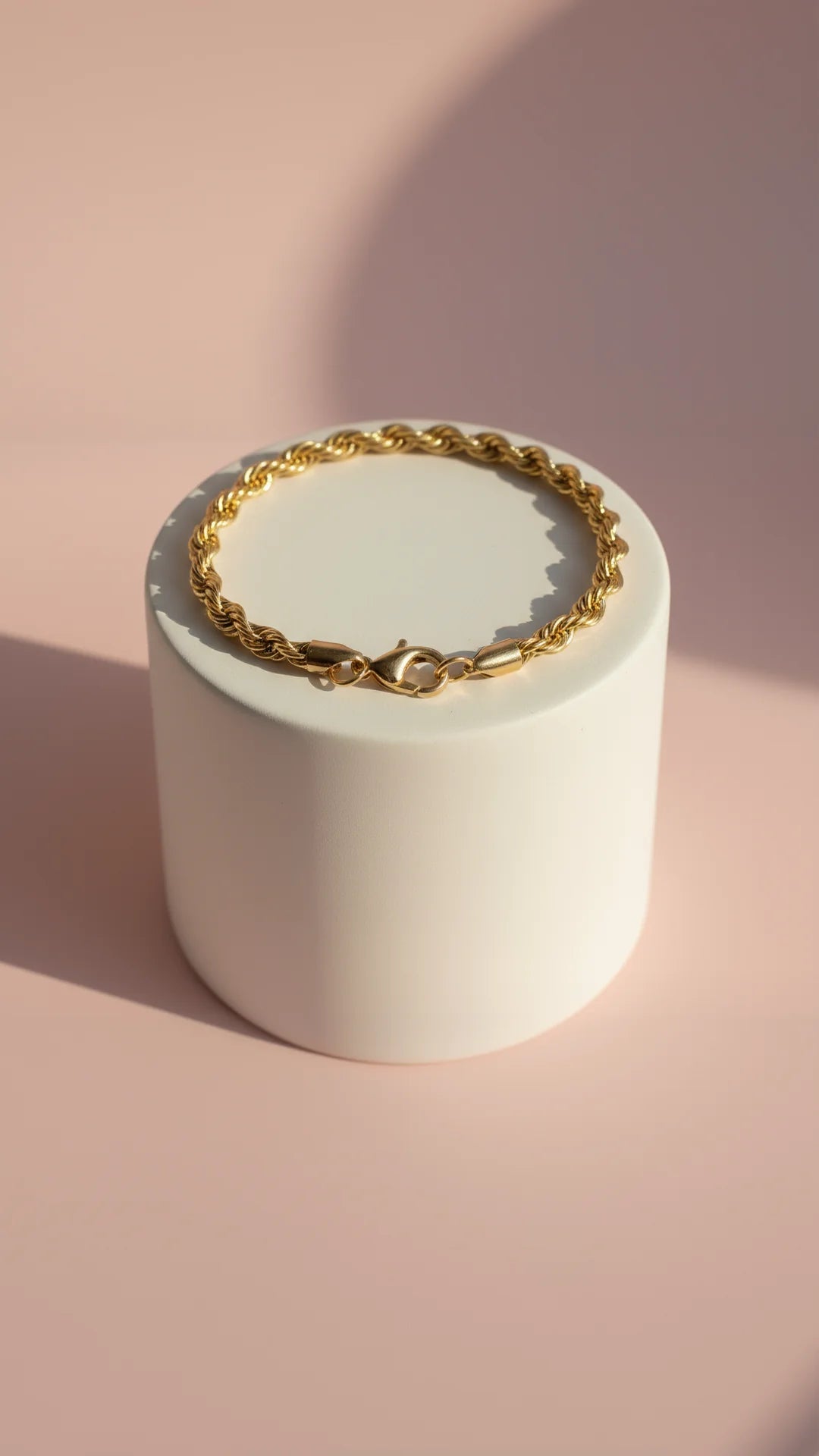 Twisted Rope Chain Bracelet