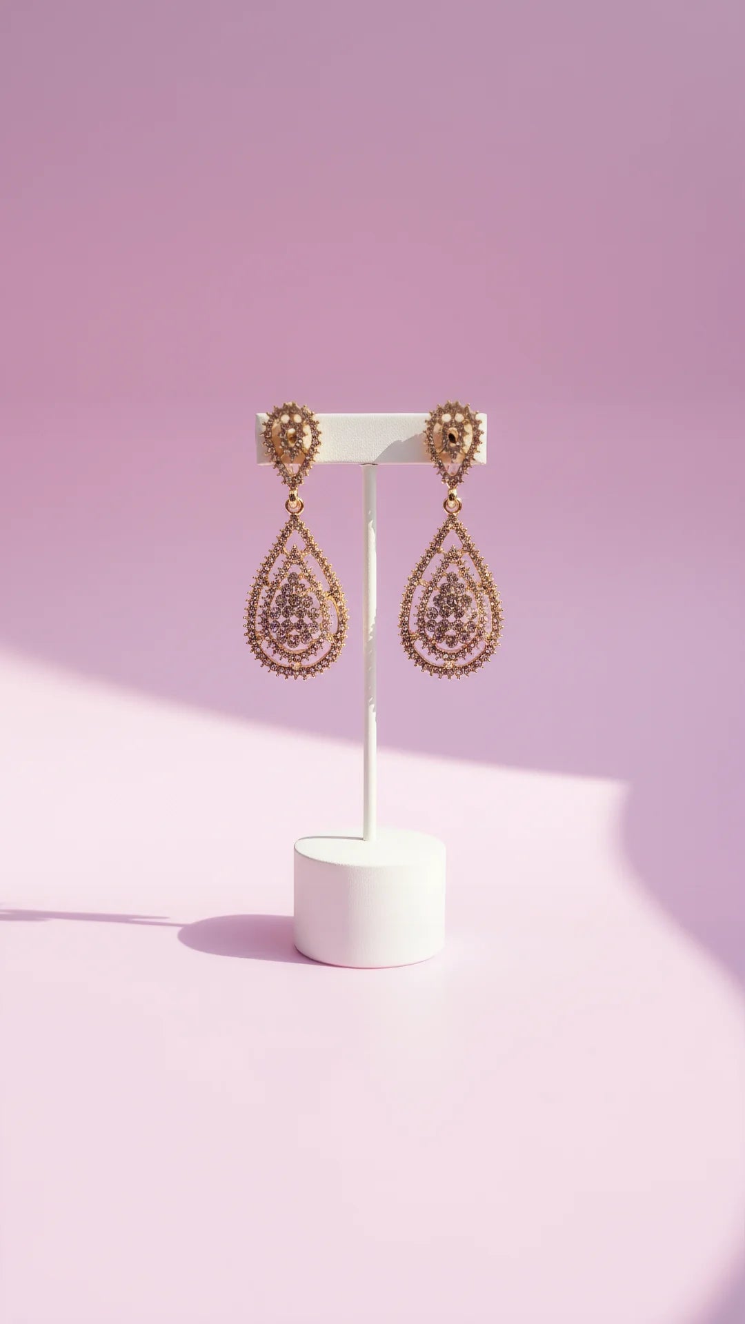 Teardrop Crystal Drop & Dangle Earrings