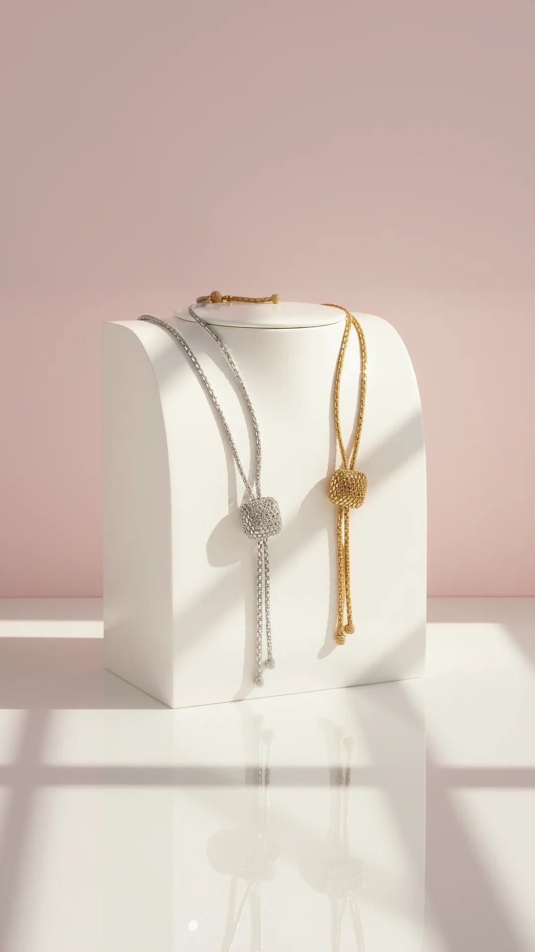 Elixir Collection Long Pendant Crystal Necklace