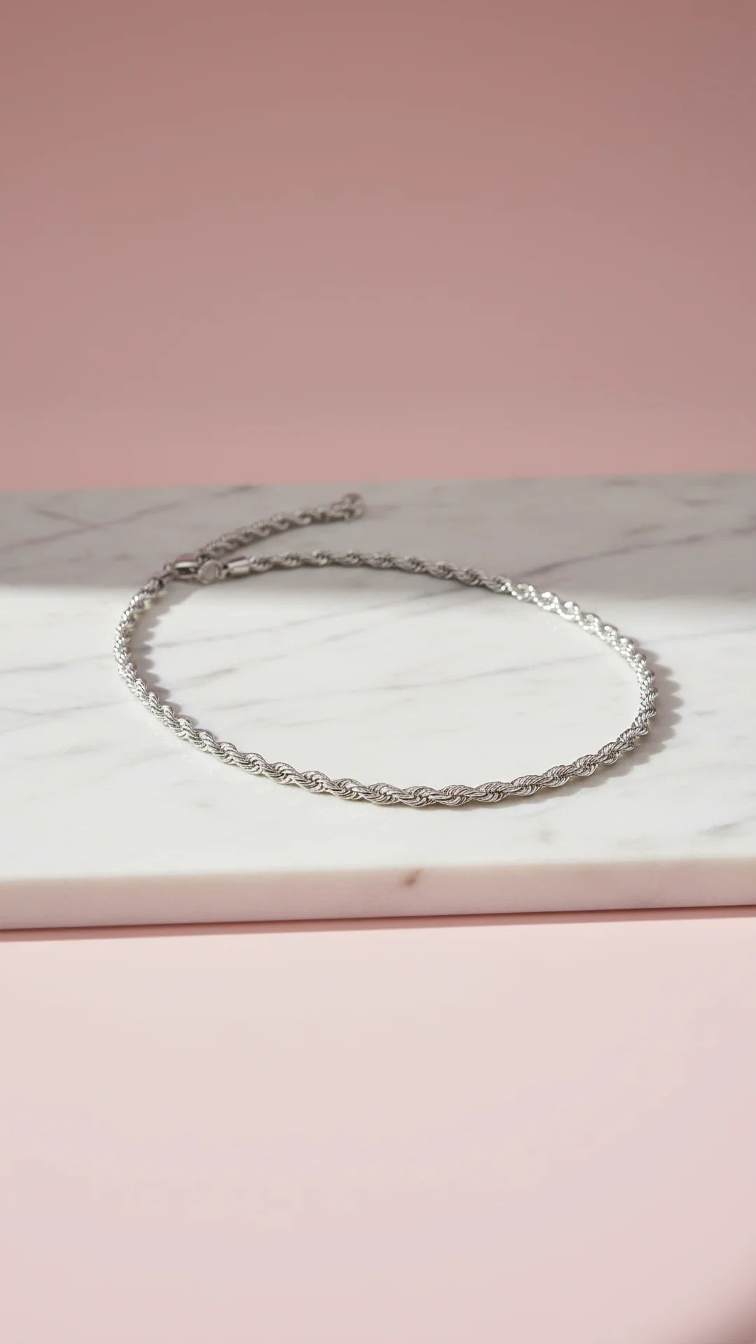 Twisted Rope Chain Necklace