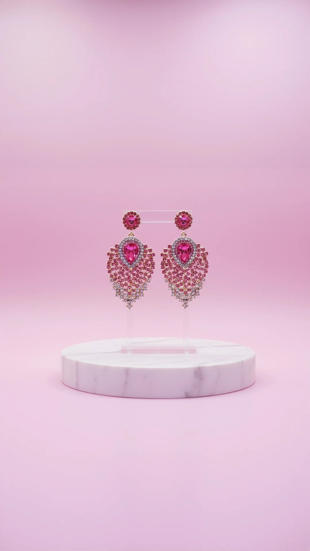 Glamour Crystal Drop & Dangle Earrings