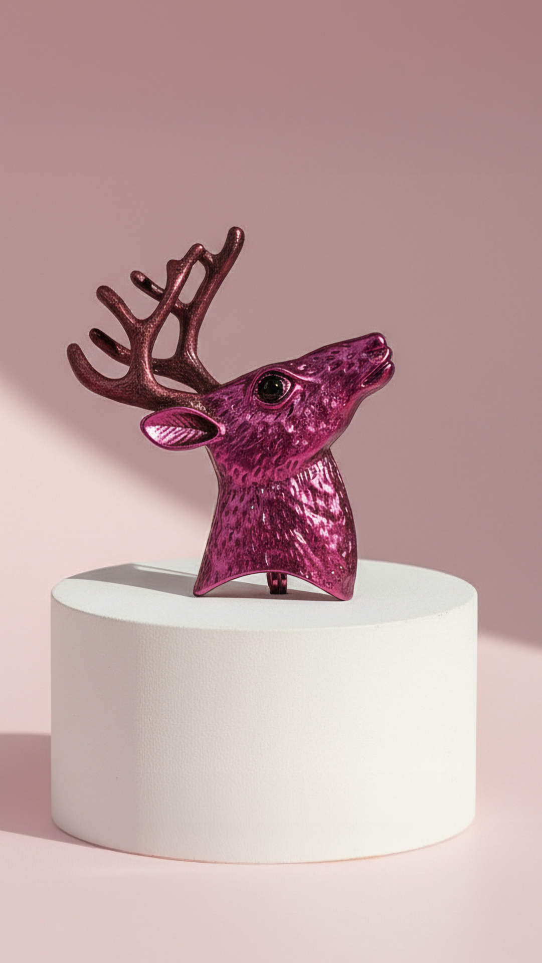 Reindeer Festive Brooch Pin