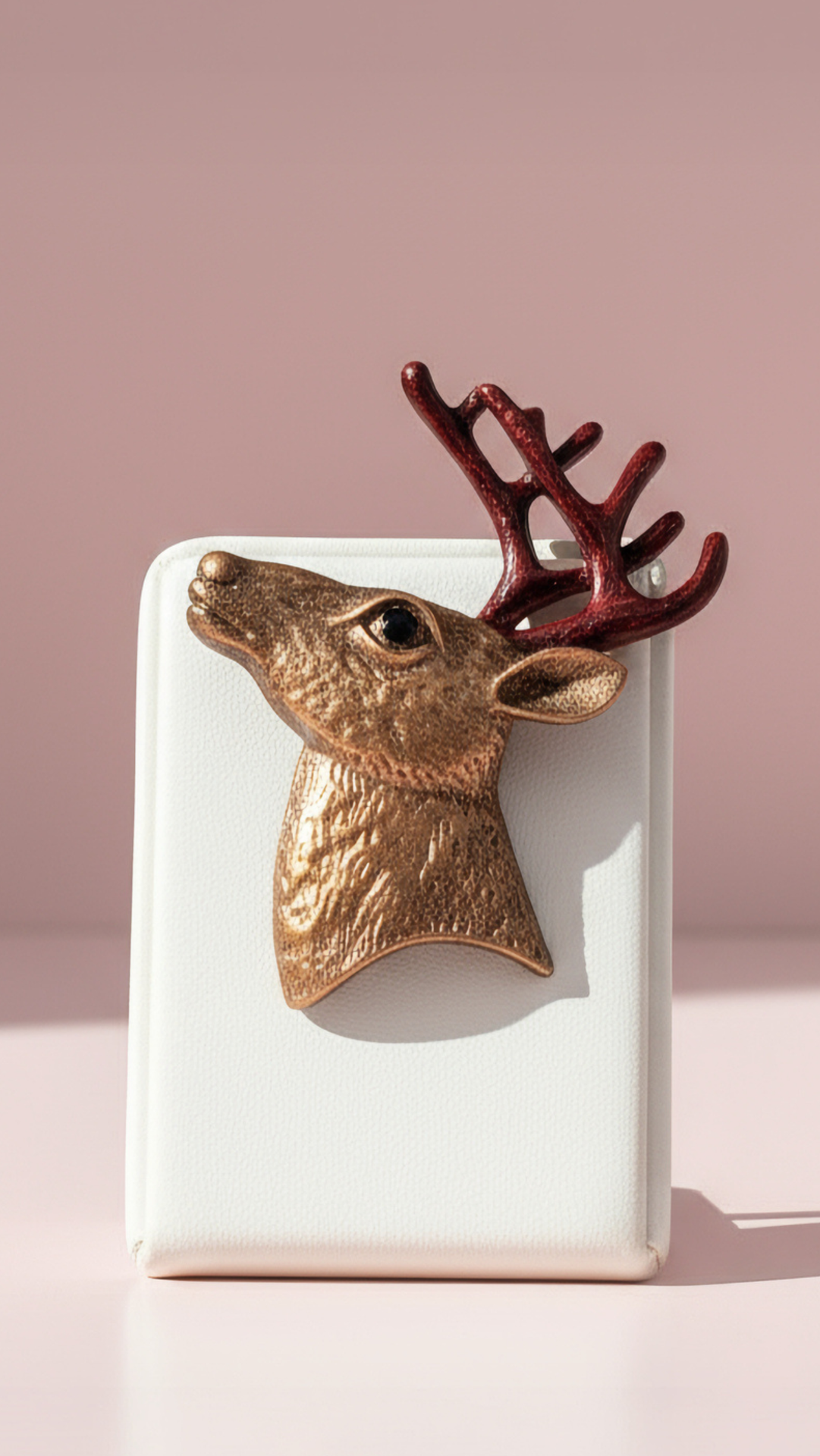 Reindeer Festive Brooch Pin