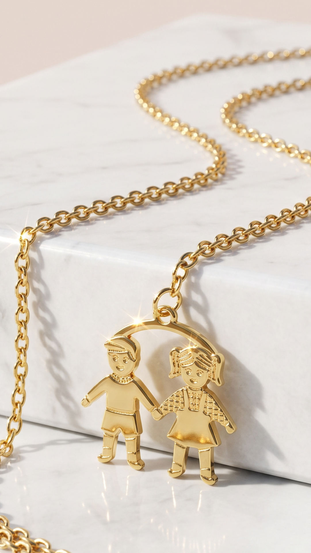 The "Forever Close" Sibling Bond Necklace