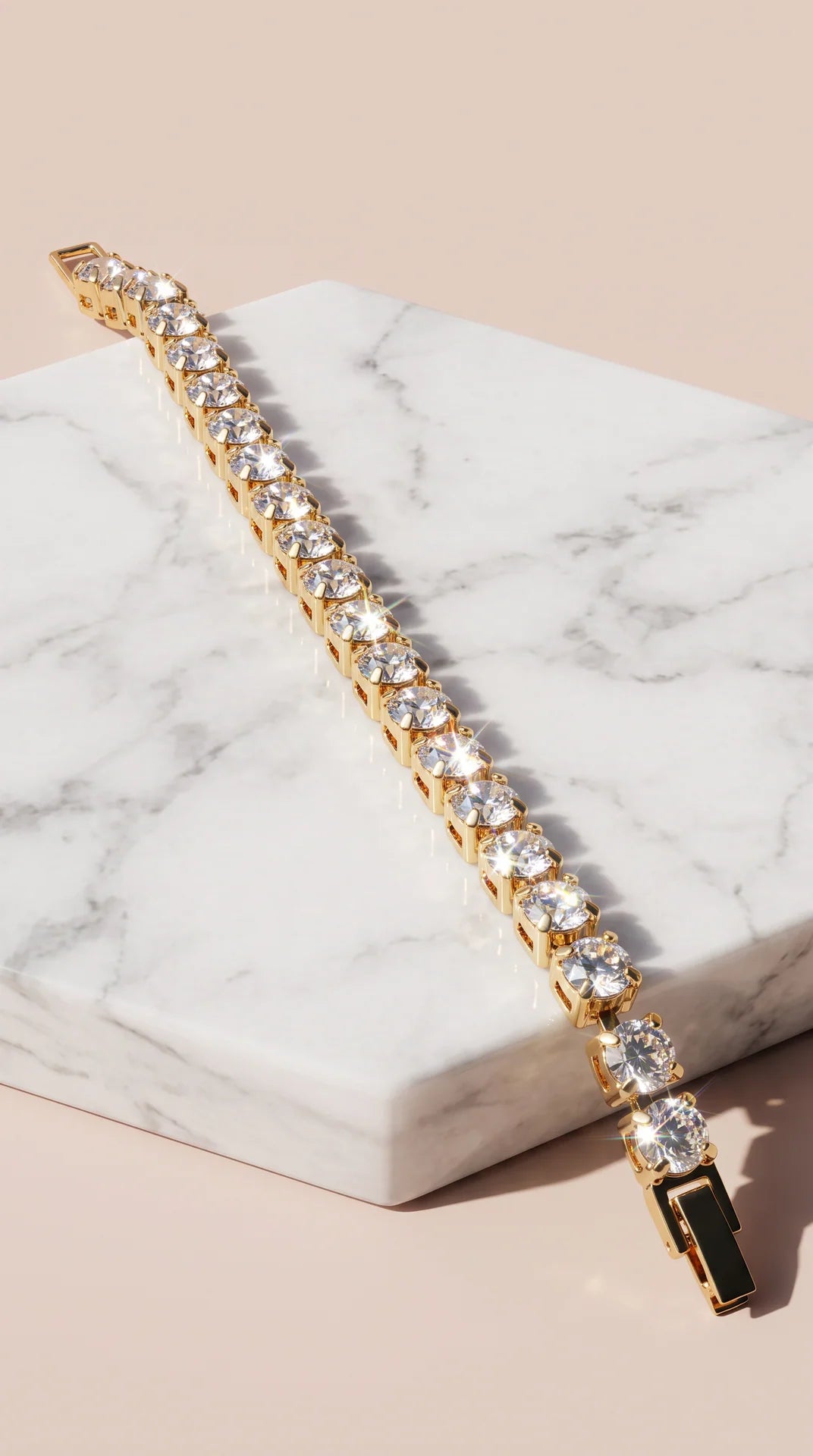 Classic Round Cubic Zirconia Tennis Bracelet