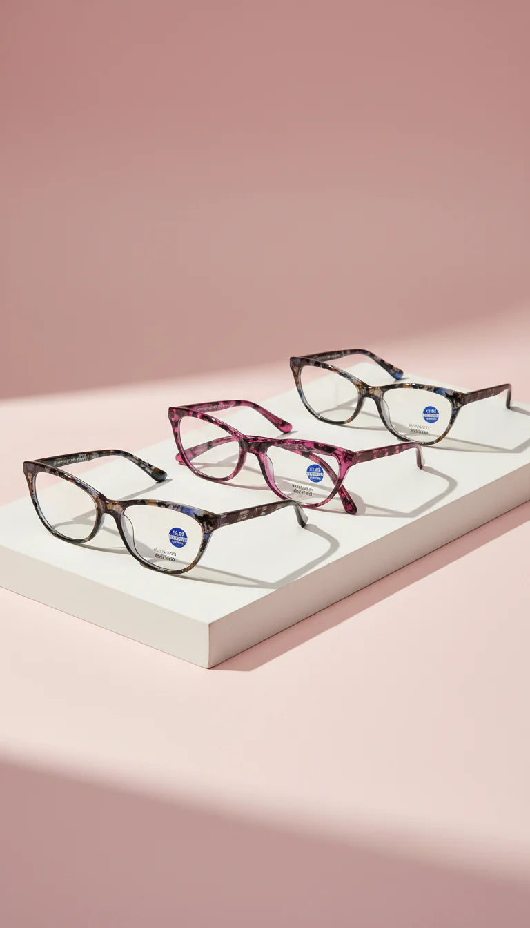 Tortoiseshell Acrylic Reading Glasses