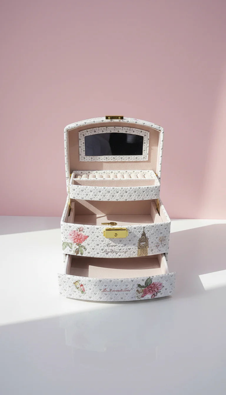 London Big Ben Sparkly Jewellery Box