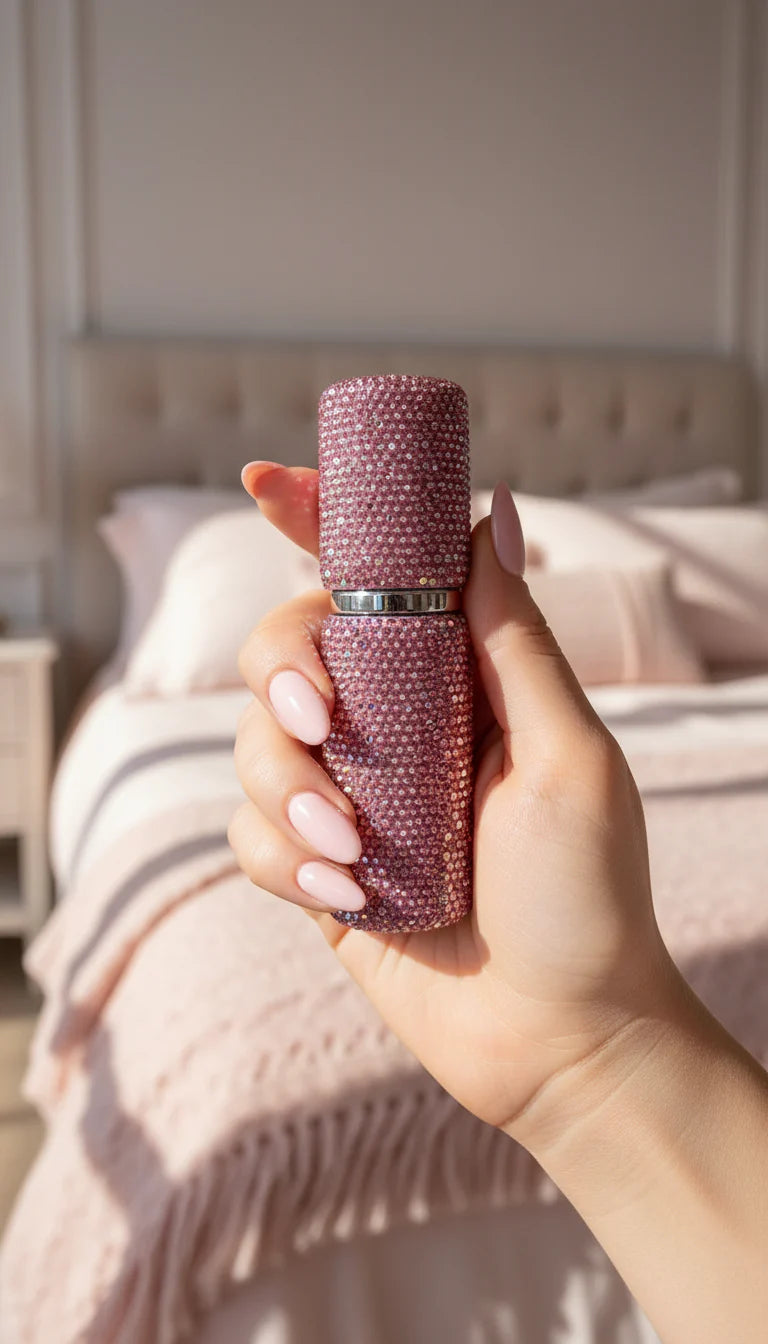 Crystal Perfume Spray Travel Bottle Atomizer