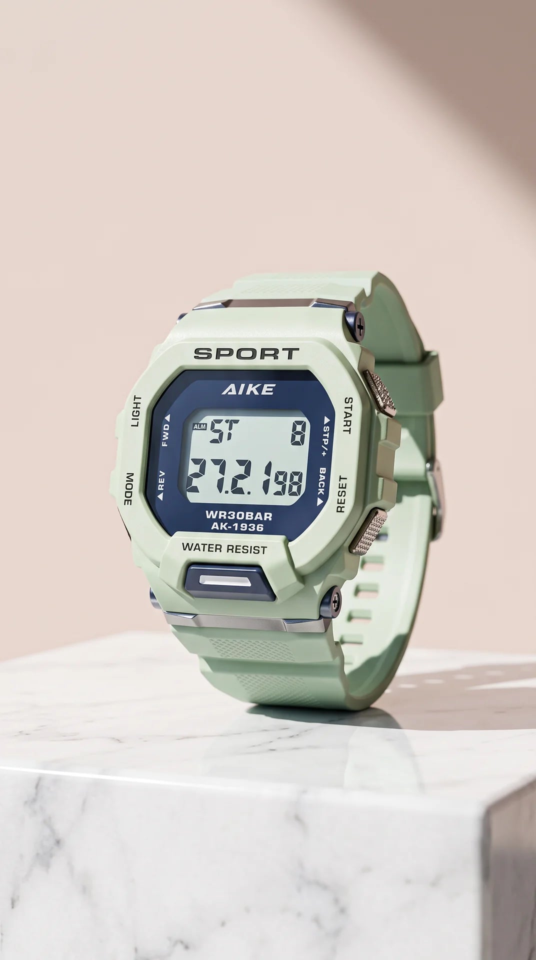 Sport Digital Watch – Water Resistant Casual Sports Watch