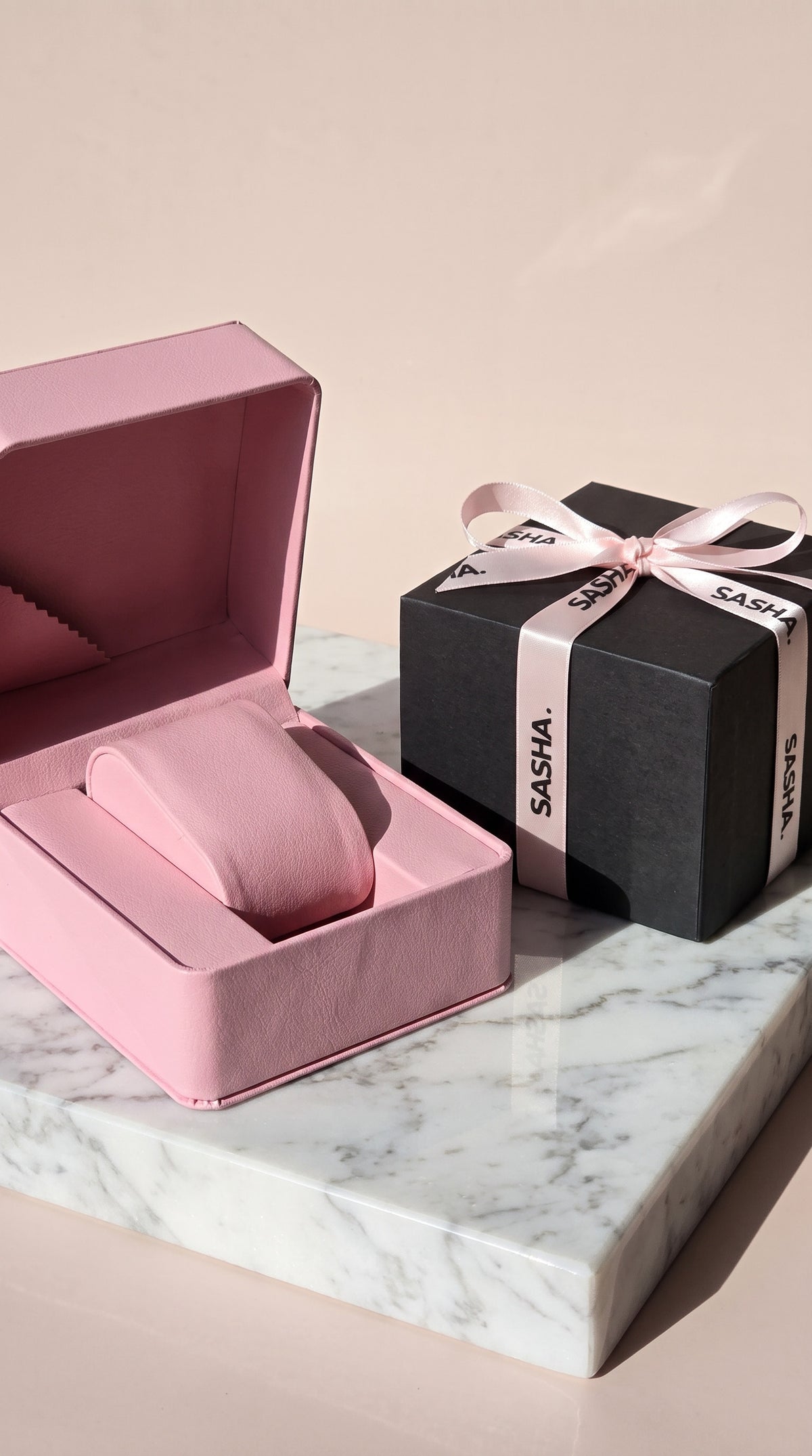 SASHA Luxury Bracelet & Watch Gift Box Packaging