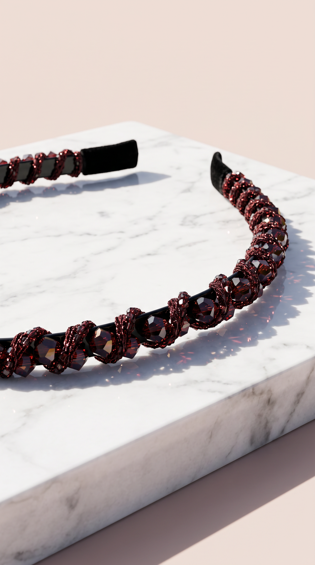 Braided Crystal Headband