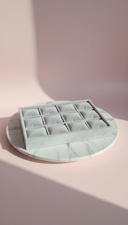 Counter Top Retail Watch & Bangle Velvet Display