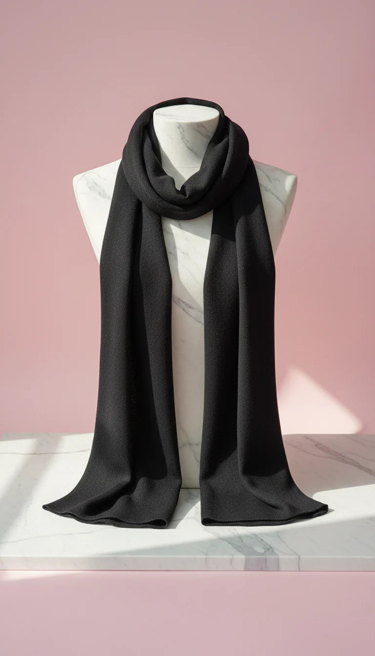 Crinkle Classic Scarf Pack of 12