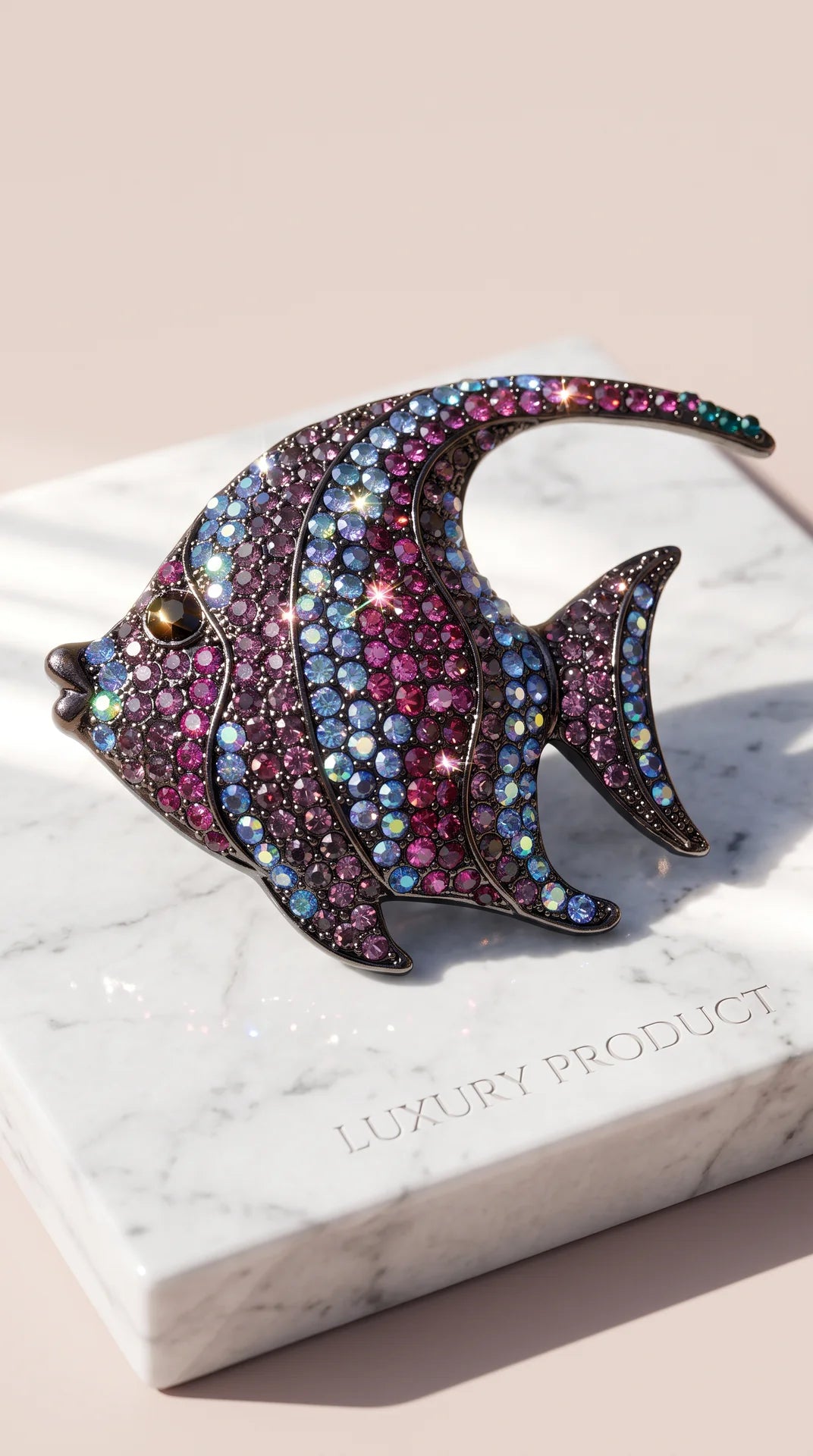 Tropical Fish Colourful Brooch Pin