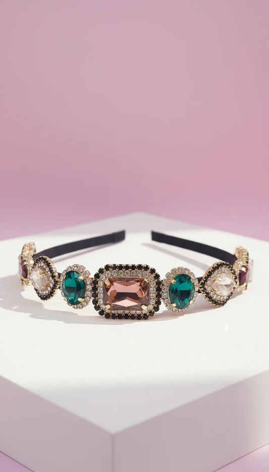 Luxe Crystal Encrusted Hair band